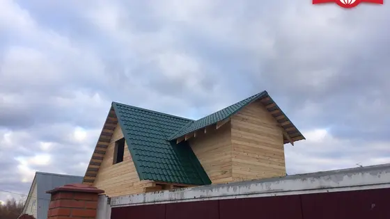 Строительство дома из бруса по проекту №22 в Наро-Фоминском районе