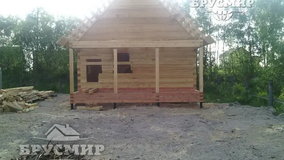 Отзыв о строительстве бани из бруса