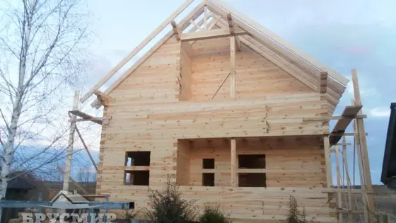 Отзыв о строительстве дома из профилированного бруса