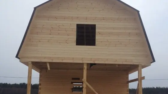 Отзыв о строительстве дома из бруса