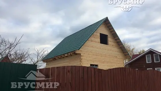 Отзыв о строительстве дома из бруса